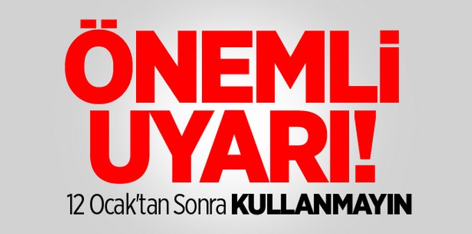 İnternet Kullanıcılarına Önemli Uyarı