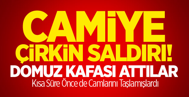 İsveç\'te Camiye Çirkin Saldırı