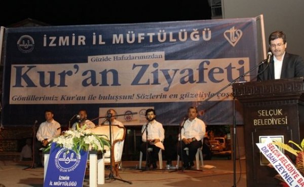 İzmir Selçuk'da Muhteşem Kur'an Ziyafeti Programı 