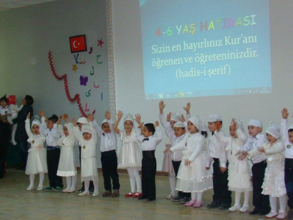 Kayseri\'de 4-6 Ya Öğrencilerinden Kapanış Programı