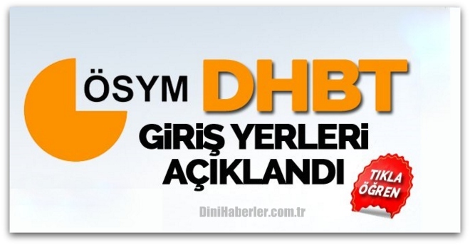 KPSS-DHBT sınav giriş belgesi yayınlandı