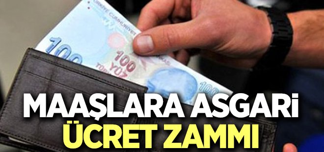 Maaşlara yüzde 12 \'asgari ücret\' zammı!