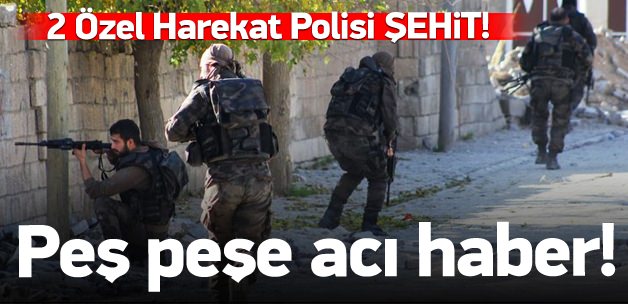 Mardin\'den Acı Haber: 2 Polis Şehit