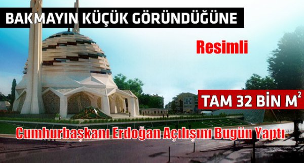 Marmara Üniversitesi İlahiyat Fakültesi Camii açıldı