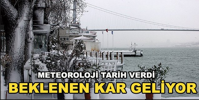 Marmara\'ya kar ne zaman gelecek?