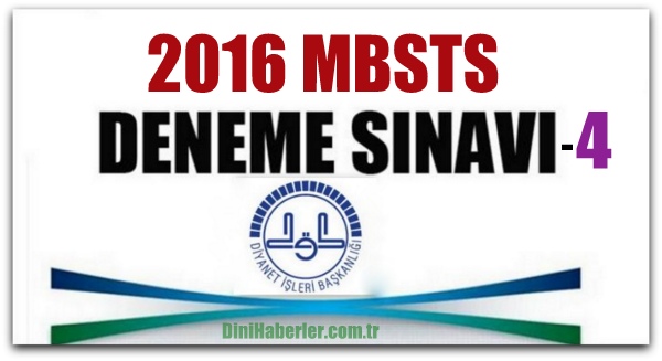 MBSTS Deneme Sınavları 4