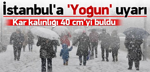 Meteoroloji yoğun kar yağışı için saat verdi!