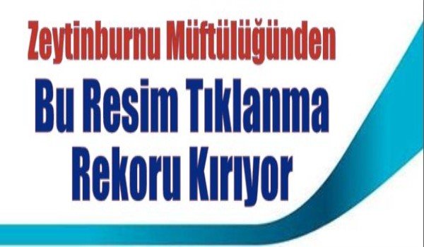 Müftülük Öğle Bir Afiş Hazırladı ki!