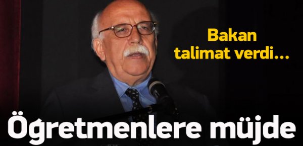 Öğretmenlere büyük müjde! Talimat verildi