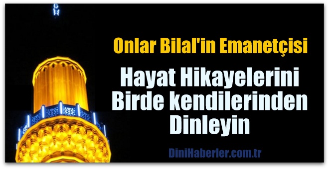 Onlar Bilal\'in Sancağını Taşıyor
