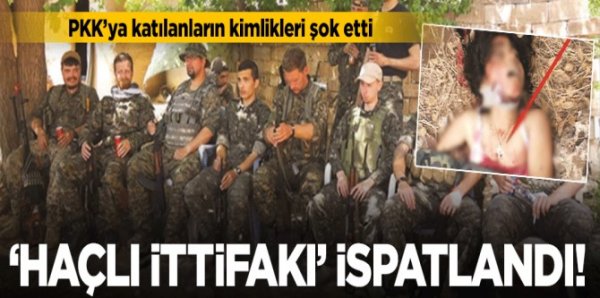 PKK'ya katılanların kimlikleri şok etti