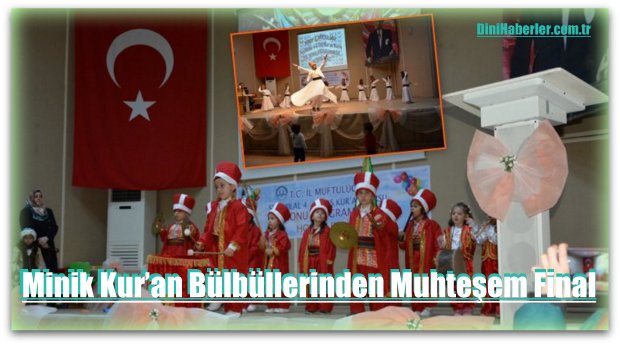 Sinop’ta Minik Kur’an Bülbüllerinden Muhteşem Final