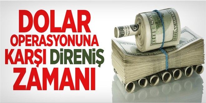 Tankla diz çöktüremediler dolarla darbe peşindeler