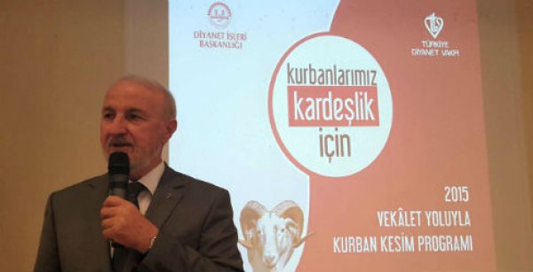 TDV vekaletle kurban kesim programı İzmir bölge toplantısı yapıldı