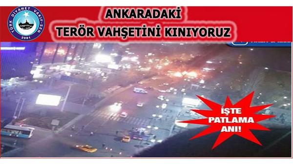 Terör Vahşetini Lanetle Kınıyoruz