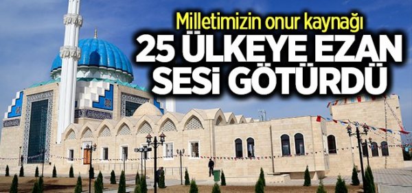 Türkiye Diyanet Vakfı 25 ülkeye ezan sesi götürdü