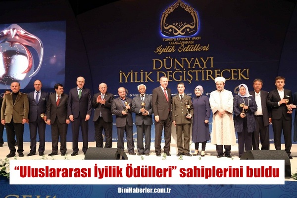 “Uluslararası İyilik Ödülleri” sahiplerini buldu