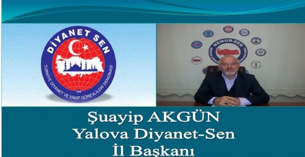 Yalova Diyanet-Sen Camiler ve Din Görevlileri Haftası Mesajı