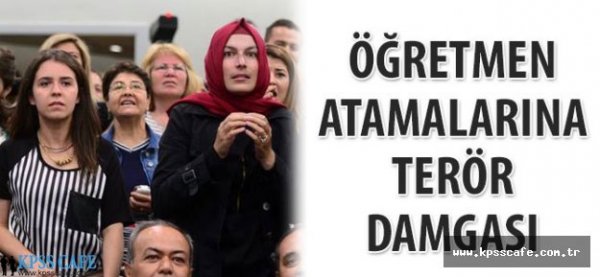 Yeni Atanan Öğretmenlerde Terör Kaygısı