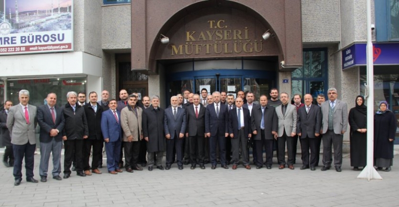 YOZGAT YENİ İL MÜFTÜSÜNE UĞURLAMA